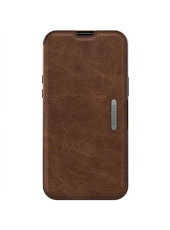 OtterBox Strada Carrying Case (Wallet) Apple iPhone 13 Pro Max, iPhone 12 Pro Max Smartphone, Espresso Brown