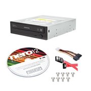 Samsung SH-224DB/BEBE-KIT 24x Internal CD DVDR/RW Dual Layer Disc Burner Drive Writer + Nero 12 Essentials + Sata Cable Kit, Drive Type: Internal DVD.., By BestDuplicator