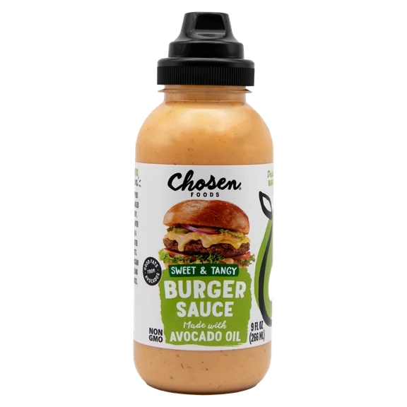 Chosen Foods Burger Sauce 9 oz. Bottle