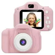 Kids 8MP Digital Camera Shockproof USB Rechargeable Mini 2.0" IPS Screen Camera Camcorder for Boys Girls