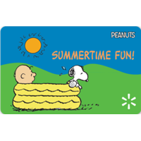 Peanuts Summertime Fun DX Offers Mall Gift Card