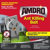 Amdro Ant Killer Bait Stations for Indoor & Outdoor, 8 Pack