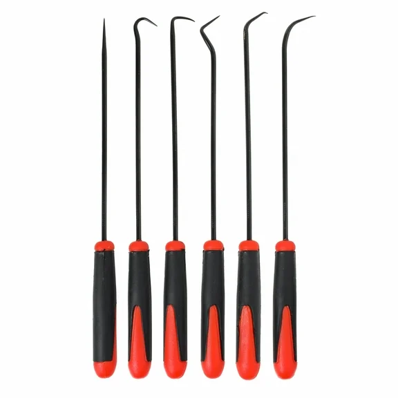6 Piece ToolTreaux Hook and Pick Precision Automotive Tool Set Puller Removers