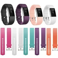 Fitbit Charge 2 Bands Replacement Sport Strap Accessories with Fasteners and Metal Clasps for Fitbit Charge 2 Wristband