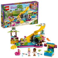 LEGO Friends Andrea's Pool Party 41374 Building Set with Mini Dolls
