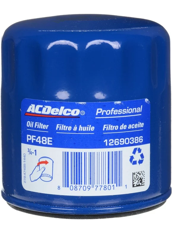 ACDelco PF48E Motor Oil Filter Fits select: 2013-2023 RAM 1500, 1995-2014 FORD F150