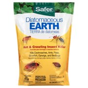Safer Brand Diatomaceous Earth - Bed Bug, Flea, Ant, Crawling Insect Killer 4 lb