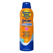 Banana Boat Sport CoolZone Clear Sunscreen Spray SPF 50+, 6 oz