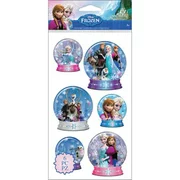 Wilton Disney 3D Frozen Snow Globe Stickers, 6 Piece