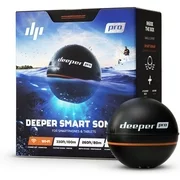 Deeper PRO Smart Portable Sonar - Wireless Wi-Fi Fish Finder for Kayak and Ice Fishing
