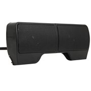 Computer Speaker USB Powered Multimedia Small Desktop Speaker with Stereo Sound for Laptops and PC or TV (Black)