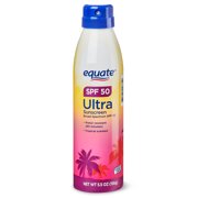 Equate Ultra Broad Spectrum Sunscreen Spray, SPF 50, 5.5 fl oz