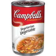 (4 pack) Campbell's Condensed Vegetarian Vegetable Soup, 10.5 oz. Can