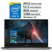 newest dell xps flagship premium 13.3" full hd touchscreen laptop pc | intel core i5-7200u | 8gb ram | 128gb ssd | thunderbolt | hd webcam | waves maxxaudio | backlit keyboard | windows 10