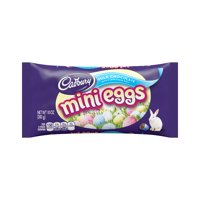 CADBURY, Mini Eggs Milk Chocolate with Crisp Shell Candy, Easter, 10 oz, Bag