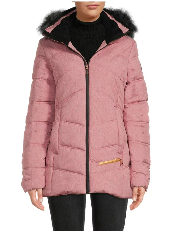 Avalanche Women's Heather Ski Puffer Coat