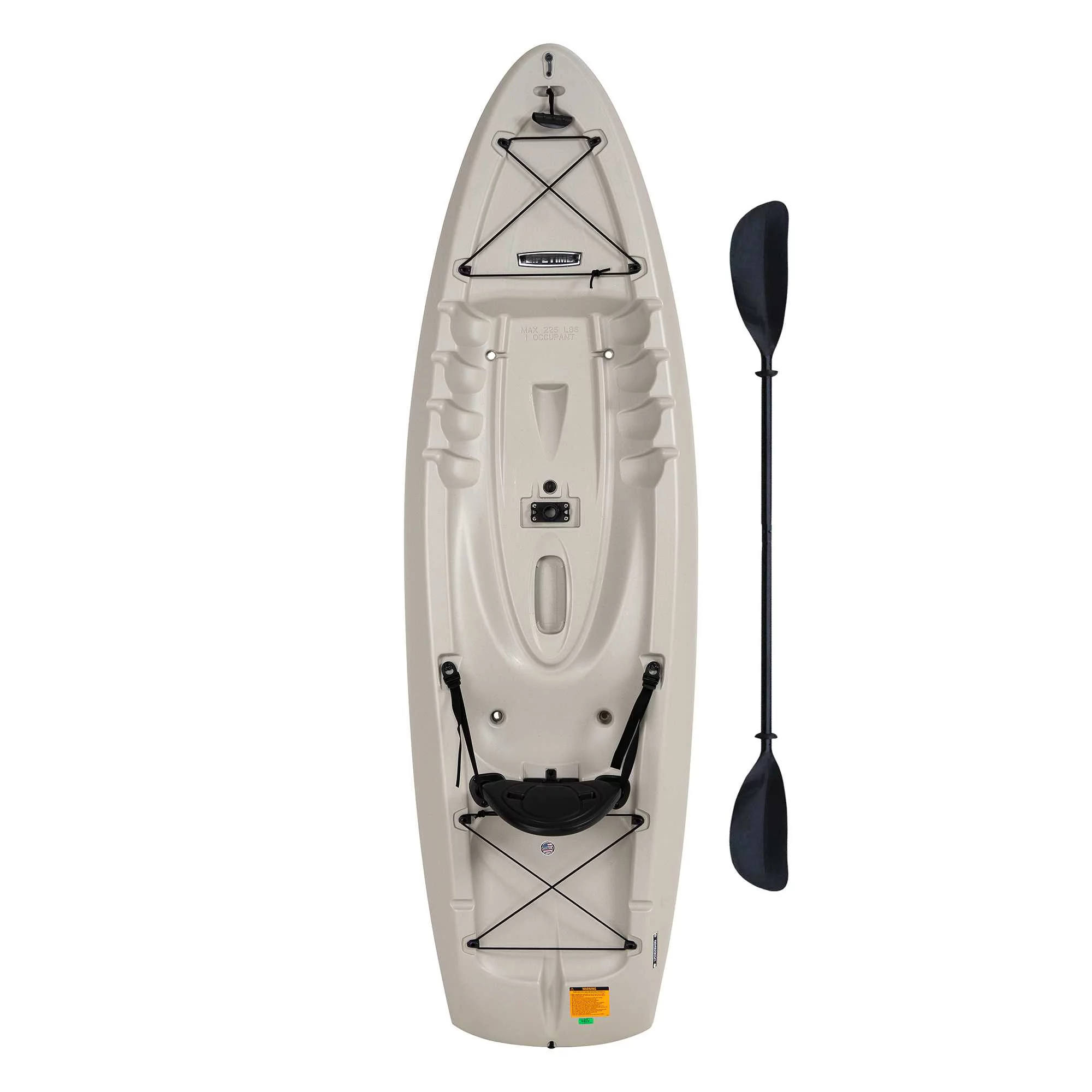 Lifetime Hydros Angler 8 Ft. Sit-on Fishing Kayak with Paddle, 90610