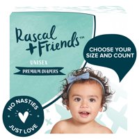 Rascal + Friends Premium Diaper (Choose Size & Count)