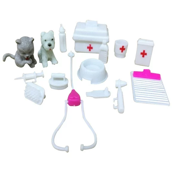 1 Set Simulation Doctor Toys Doll Device Hospital Accessories Children Kids Gifts Role Play Nurse Toys