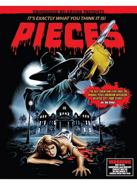 Pieces (Blu-ray), Grindhouse Releasing, Horror