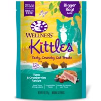 Wellness Kittles Natural Grain Free Cat Treats, 6-Ounce Bag