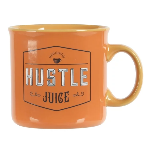 Wanda June Home Hustle Juice 20-ounce Orange Stoneware Mug by Miranda Lambert