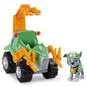 PAW Patrol, Dino Rescue Rockys Deluxe Rev Up Vehicle with Mystery Dinosaur Figure