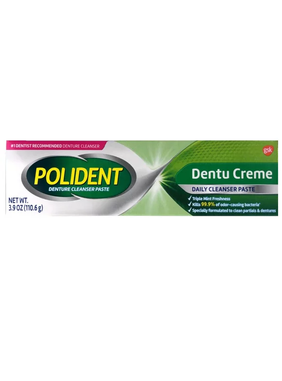 Polident Dentu-Creme Denture Cleaner Cream,, 31015809206 - EACH