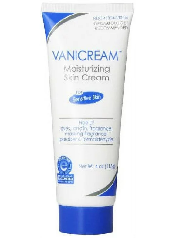 Vanicream Moisturizing Skin Cream for Sensitive Skin 4 oz