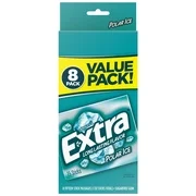 Extra Polar Ice Sugar Free Chewing Gum, Bulk Gum Value Pack, 8pk