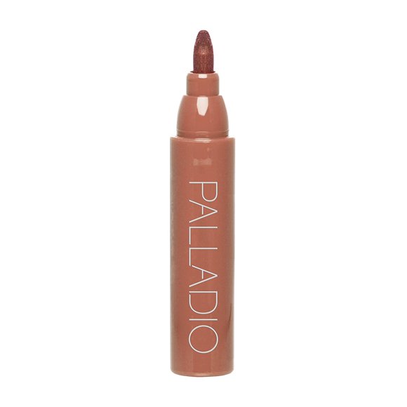Palladio Lip Stain, Hydrating and Waterproof Formula, Matte Color Look, Longlasting All Day Wear Lip Color, Smudge Proof Natural Finish, Precise Chisel Tip Marker, Nude