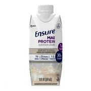 Ensure Max Protein Nutritional Shake, French Vanilla, 11 Oz, 12 Pack