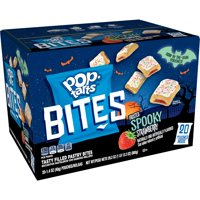 Pop-Tarts Bites Halloween, Spooky Frosted Strawberry Tasty Filled Pastry Bites, 20 Ct, 28.2 Oz