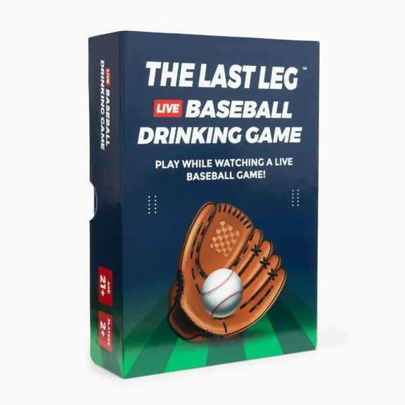 The Last Leg - Live Baseball Drinking Game. Perfect for Game Days, Tailgates, Parties, and Pre Games.