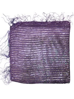 Purple Israeli Tichel Hair Cover Chemo Wrap Headscarf Scarves 100% Cotton Design