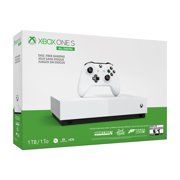 Refurbished Microsoft Xbox One S 1TB All-Digital Edition Console (Disc-free Gaming), White, NJP-00024