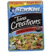 Starkist Tuna Creations, Hickory Smoked, Single Serve 2.6-Ounce Pouch (Pack of 6)