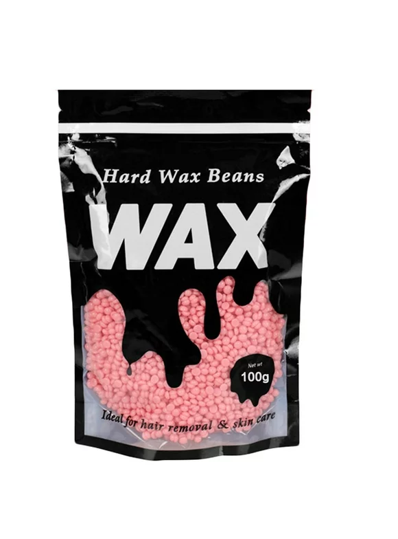 Mnycxen Hard Wax Beads Beans Waxing Hair Removal Hot Film No Strip Depilatory