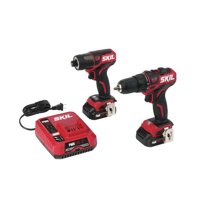 SKIL Brushless 12V Drill Driver & Impact Driver Kit with Charger, CB736701
