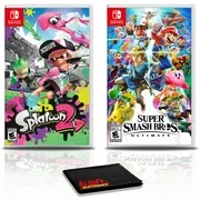 Splatoon 2 Game Bundle with Super Smash Bros. Ultimate for Nintendo Switch