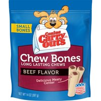 Canine Carry Outs Small Chew Bones Beef Flavor Dog Snacks, 14-Ounce