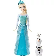 Disney Frozen Sparkle Princess Elsa and Olaf Doll Gift Set Multi-Colored