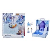 Disney's Frozen 2 Pop Adventures Ahtohallan Adventures Pop-Up Playset With Handle, Including 2 Elsa Dolls