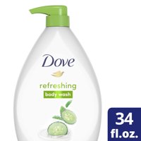 Dove Body Wash with Pump Cucumber and Green Tea 34 fl. Oz.