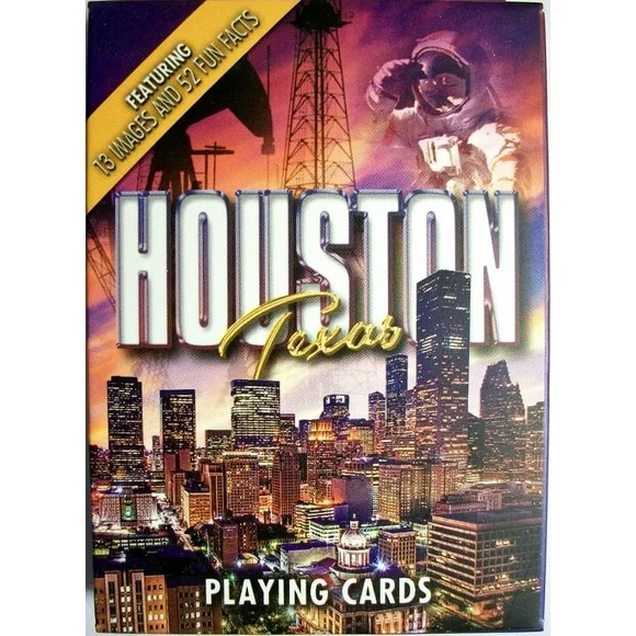 Houston Texas Souvenir Playing Cards