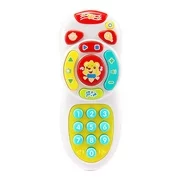 Valinks Baby Simulation TV Remote Control Mobile Phone Toy Kids Educational Music Learning Toy