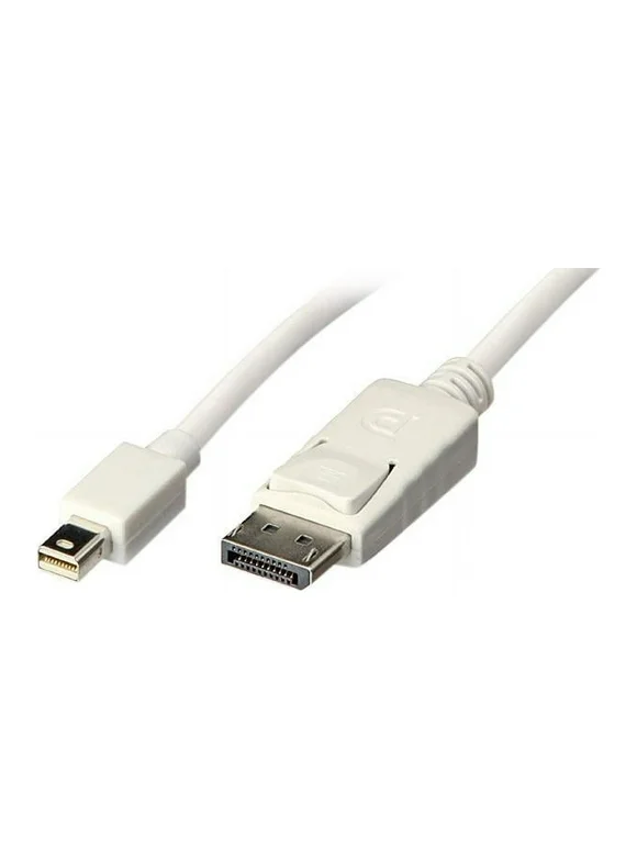 Unirise MDPDP-06F-MM 6Ft Mini Displayport To Displayport Cable, Male - Male, 32 Awg