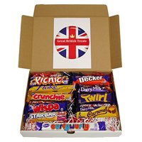 Cadbury Selection Box of 10 Full Size British Chocolate Bars