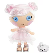 Lalaloopsy Littles Doll - Breeze E. Sky  with Pet Cloud, 7" angel doll with wings, changeable pink outfit and shoes, in reusable house package playset, for Ages 3-103