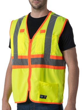 Walls Men's Premium ANSI 2 High Visibility Safety Vest